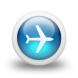 glossy-3d-blue-plane-icon